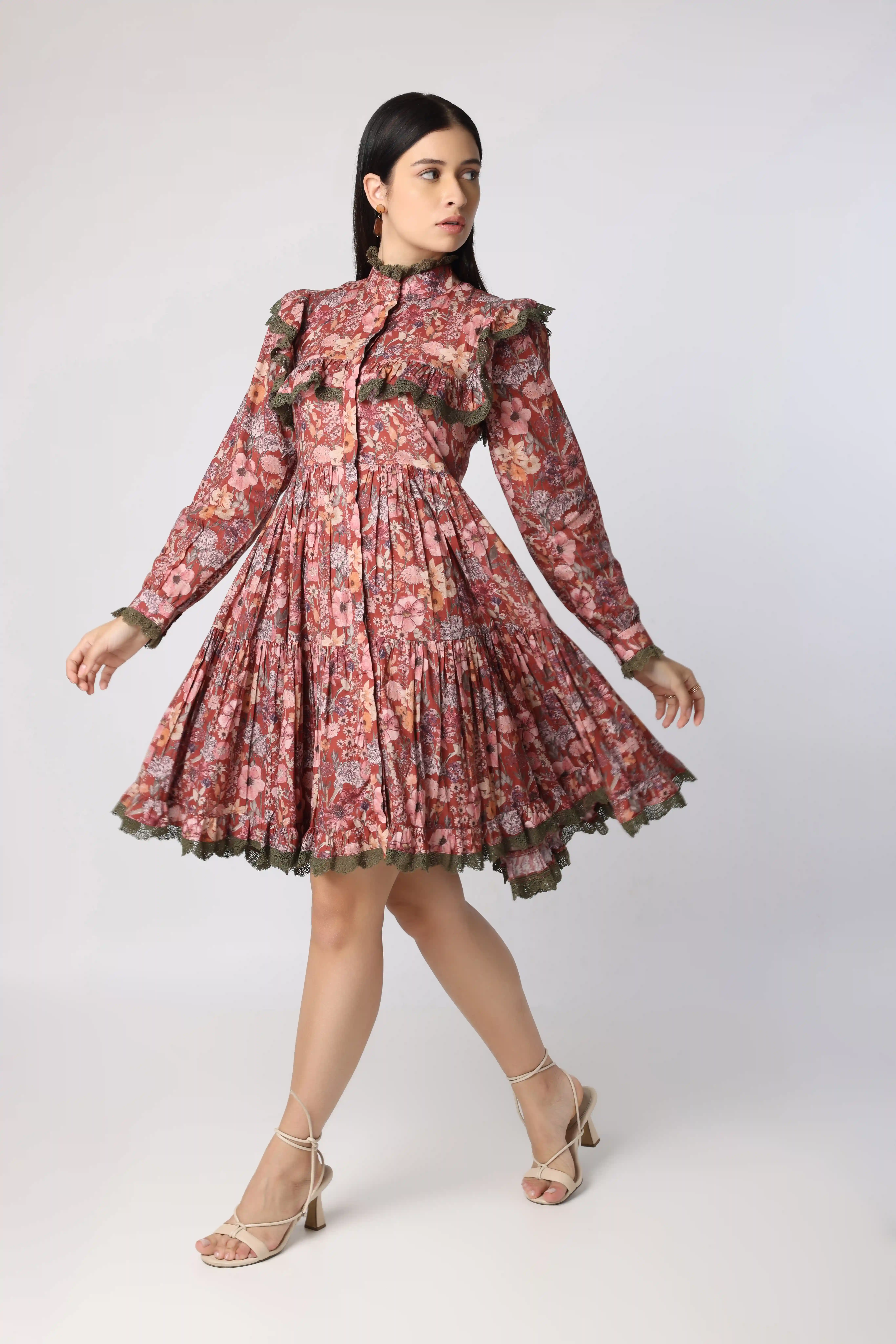 Charming Versatile Floral Dress